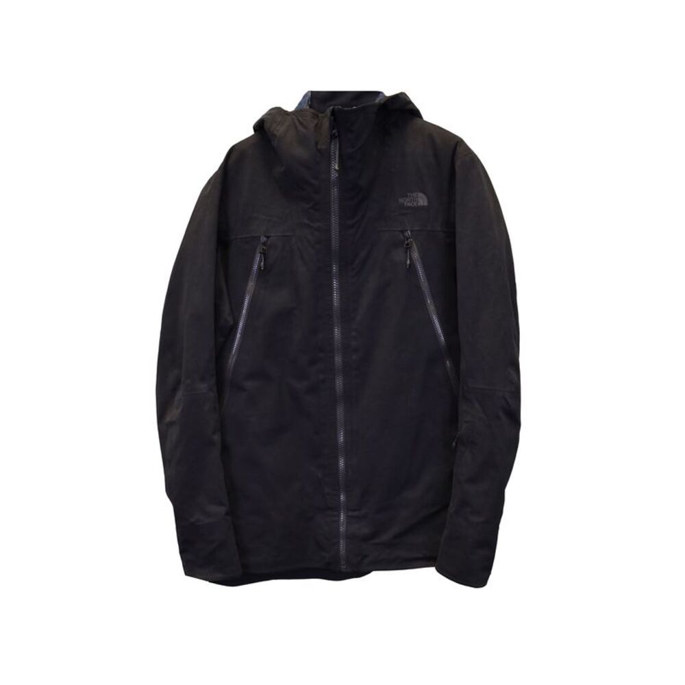 The North Face x Barney's XO Softshell Hooded Jacket in Black Polyester